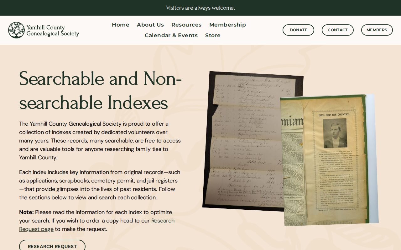 McMinnville city directory companion indexes from the Yamhill County Genealogical Society